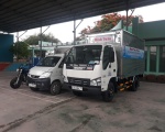 XE TẢI CHỞ HÀNG TẠI PHƯỜNG LONG PHƯỚC QUẬN 9